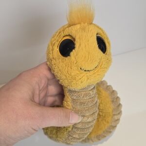 Rare And Retired Wiggly Worm Jellycat Yellow